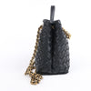 Bottega Veneta Intrecciato Small Andiamo Leather 2Way Handbag in Black Secondhand