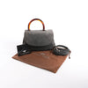 Bottega Veneta Suede 2Way Handbag in Gray Secondhand