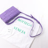 Bottega Veneta Maxi Intrecciato Cassette Leather Shoulder Bag in Purple Secondhand