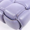 Bottega Veneta Padded Cassette Maxi Intrecciato Leather Shoulder Bag in Purple Secondhand