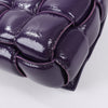 Bottega Veneta Padded Cassette Maxi Intrecciato Leather Shoulder Bag in Purple Secondhand
