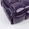 Bottega Veneta Padded Cassette Maxi Intrecciato Leather Shoulder Bag in Purple Secondhand