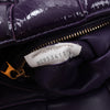 Bottega Veneta Padded Cassette Maxi Intrecciato Leather Shoulder Bag in Purple Secondhand