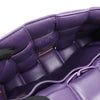 Bottega Veneta Padded Cassette Maxi Intrecciato Leather Shoulder Bag in Purple Secondhand