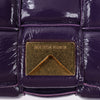 Bottega Veneta Padded Cassette Maxi Intrecciato Leather Shoulder Bag in Purple Secondhand