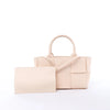 Bottega Veneta The Arco Maxi Intrecciato Leather Handbag in Pink Secondhand