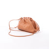 Secondhand Bottega Veneta Mini The Pouch Leather Crossbody bag in Brown
