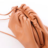 Secondhand Bottega Veneta Mini The Pouch Leather Crossbody bag in Brown