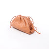 Secondhand Bottega Veneta Mini The Pouch Leather Crossbody bag in Brown