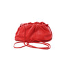 Secondhand Bottega Veneta Mini The Pouch Leather Crossbody bag in Red