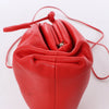 Secondhand Bottega Veneta Mini The Pouch Leather Crossbody bag in Red