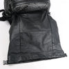 Bottega Veneta Perforated Leather Backpack in Black Secondhand