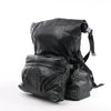 Bottega Veneta Perforated Leather Backpack in Black Secondhand