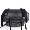 Bottega Veneta Perforated Leather Backpack in Black Secondhand