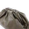 Secondhand Bottega Veneta The Pouch Oversize Leather Clutch Bag in Green
