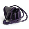 Bottega Veneta Becco shoulder bag in purple textured leather