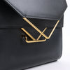 Bottega Veneta Box Calfskin Nappa Clip Shoulder Bag in Black (Marketplaces) Secondhand