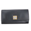 Bottega Veneta Black Smooth Leather Continental Wallet Secondhand