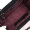 BVLGARI ALBA Leather 2Way Handbag Pink x Black Secondhand