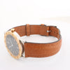 Bvlgari Bvlgari Bvlgari  BB33 SGL L 238436 SS YG Leather QZ Watch with Black Dial Secondhand