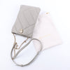 BVLGARI Serpenti Cabochon Chain Leather Shoulder Bag in Gray Secondhand