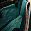 Secondhand BVLGARI Serpenti Leather Chain Crossbody Bag in Black