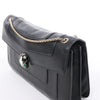 Secondhand BVLGARI Serpenti Leather Chain Crossbody Bag in Black