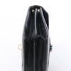 Secondhand BVLGARI Serpenti Leather Chain Crossbody Bag in Black