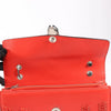 BVLGARI Serpenti Forever Patent Leather Chain Shoulder Bag in Red Secondhand