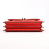 BVLGARI Serpenti Forever Patent Leather Chain Shoulder Bag in Red Secondhand