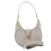BVLGARI Serpenti Leather Shoulder Bag in Gray Secondhand