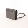 BVLGARI Serpenti Leather Chain Crossbody Bag in Gray Secondhand