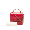 Chloé Croc Embossed Leather Aby Lock Satchel Secondhand