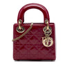 Dior Mini Patent Cannage Lady Dior Secondhand