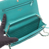 Secondhand Chanel CC Quilted Lambskin Wallet On Chain