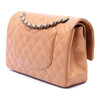 Chanel Medium Classic Metallic Caviar Double Flap Secondhand