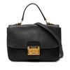 Miu Miu Goatskin Madras Flap Satchel Secondhand