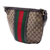 Gucci Medium GG Canvas Web Half Moon Crossbody Secondhand