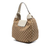 Gucci Medium GG Canvas Emily Flap Satchel Secondhand