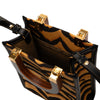 Fendi Mini Embroidered Canvas Tiger Print Sunshine Shopper Tote Secondhand