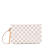 Secondhand Louis Vuitton Damier Azur Neverfull Pouch MM