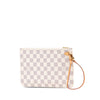 Secondhand Louis Vuitton Damier Azur Neverfull Pouch MM