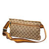 Gucci GG Canvas Web Double Pocket Belt Bag Secondhand