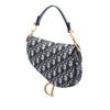 Secondhand Dior Mini Oblique Canvas Saddle Bag