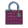 Dior Medium Tricolor Lambskin Cannage Lady Dior Secondhand