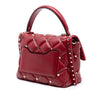 Valentino Medium Lambskin Candystud Top Handle Satchel Secondhand