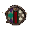 Gucci GG Supreme Web Ophidia Graphic Print Round Crossbody Secondhand