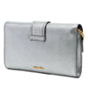 Miu Miu Metallic Goatskin Madras Crystal Embellished Crossbody Secondhand