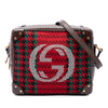 Gucci Houndstooth Canvas Soft Trunk Crossbody Secondhand