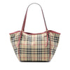 Burberry Small Haymarket Check Coated Canvas Canterbury Tote Secondhand